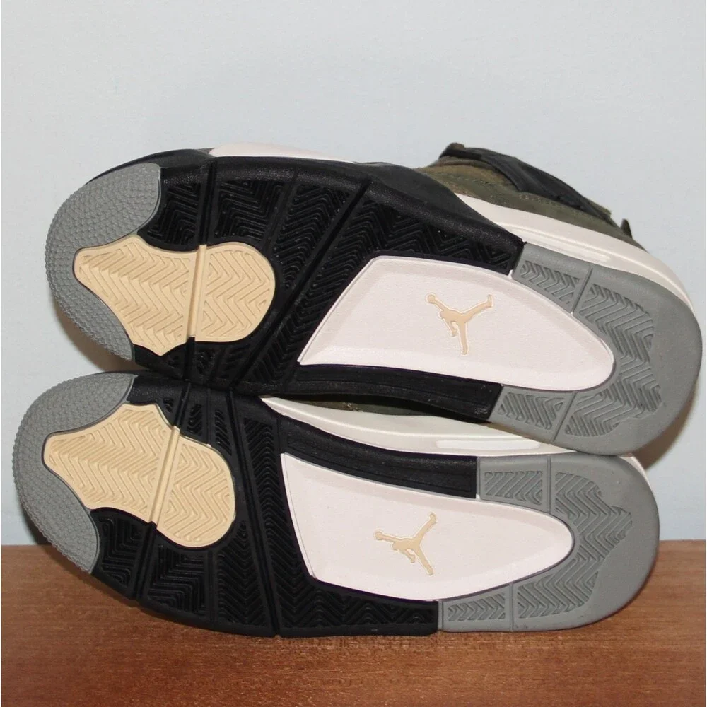 Nike Air Jordan 4 Retro SE Craft GS *B-Grade* 6.5Y Women 8 Olive